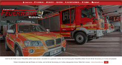 Desktop Screenshot of feuerwehr-wolnzach.de