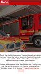 Mobile Screenshot of feuerwehr-wolnzach.de